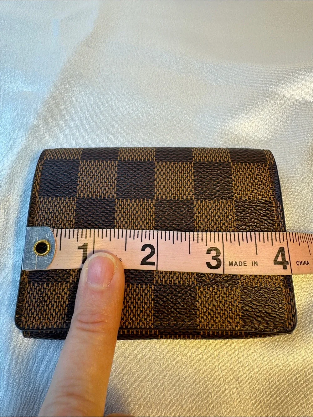 Louis Vuitton Damier Ebene Card Holder Wallet